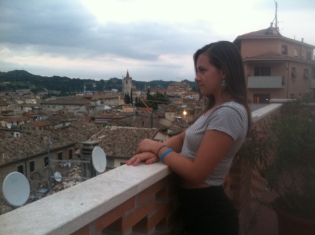 Terrace in Ascoli